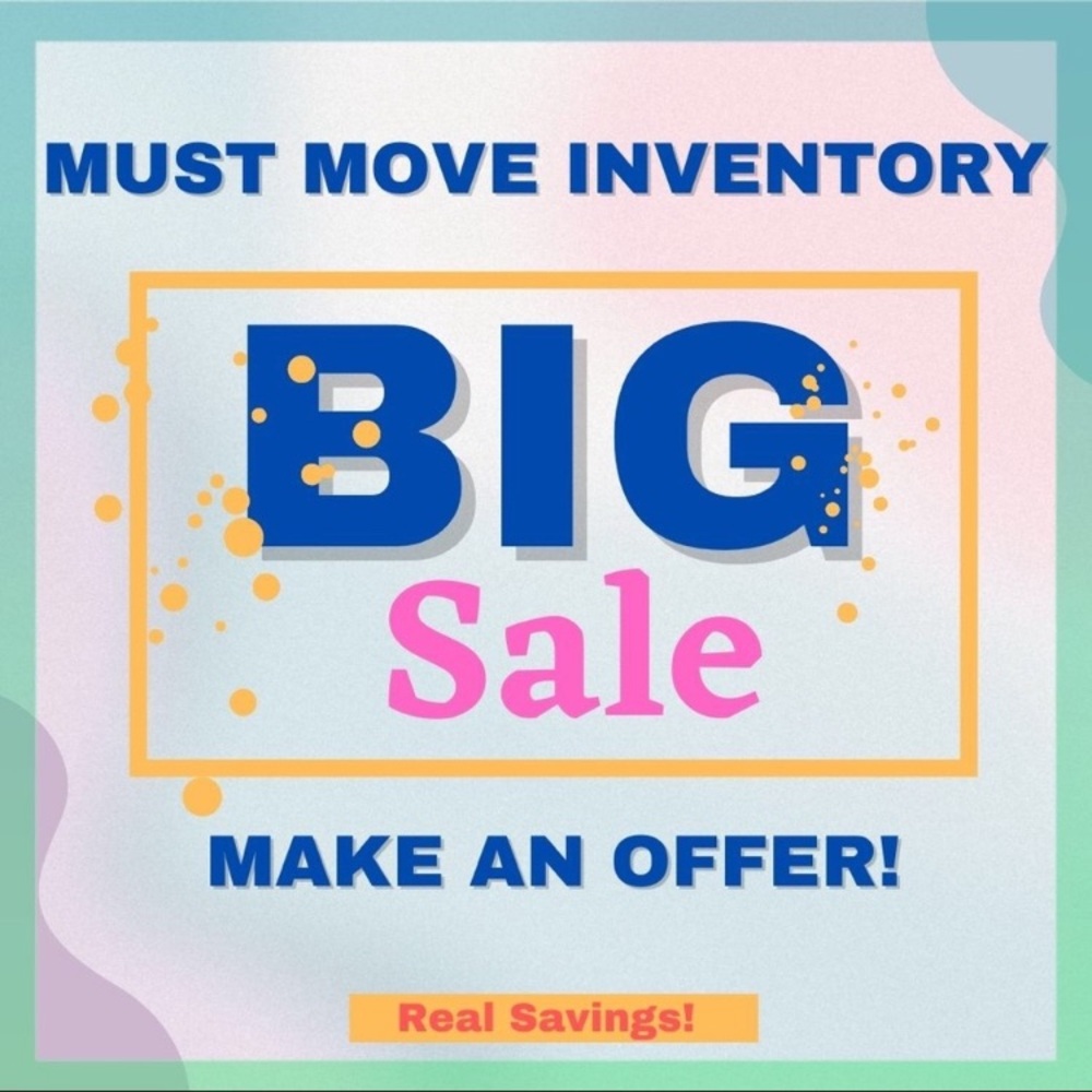 Big sale! Big sale! Offers welcome!
